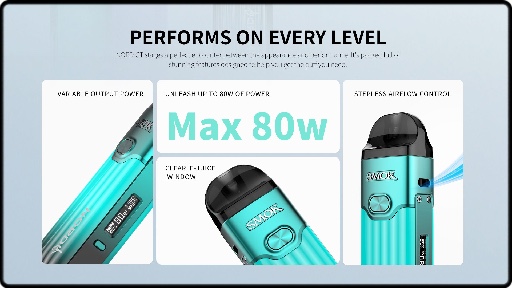 Une puissance de 80w